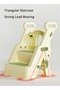 1 Plastic Potty Training Toilet Seat Ladder Step Stool Foldable Adjustable Height Soft Cushion Bathr - 3