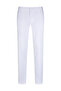 White Regular Fit Side Pocket 100% Cotton Jogger Pants