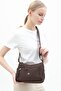 Sç Byn2514 Fabric Crossbody Bag Brown - 2