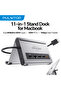 PULWTOP Docking Station Dual Monitor for MacBook Pro/Air M3/M4/M5, with 2 HDMI, PD, Ethernet, USB... - 7