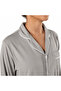Cooling Jersey Women's Shirt Pajama Set - S/M - Gray - 4