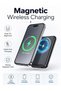 Wireless Magnetic Power Bank | 10000mAh Portable Charger | PD 22.5W Fast Charging | USB Rechargeable Battery Pack | For Phones | Black - 2