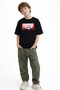 Porsche 911 Sports Car Design Printed Kids' T-Shirt (4-13 Years) - 2