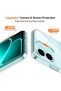 Oppo A6X A6T Compatible Case with Camera Protrusion Protected Soft Transparent Colorless Silicone Cover - 3