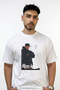 50 Cent_46 Design Printed Oversize White T-Shirt