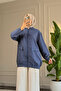 6539 - Stylish, Comfortable, Casual Viva Fabric Women's Slim Summer Jacket with Hidden Pocket Detail - 3