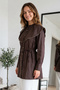 Baby Collar Shirt S0079 Brown - 3