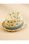 Boys Beige Embellished Hat - 2