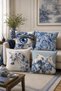 Set of 4 Pillow Covers with Horses and Eye Patterns from China