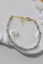 Certified 3 mm Labradorite Natural Stone Bracelet - 3