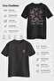 Angel Heart Design 100% Cotton Half Oversize Black T-Shirt - 3