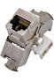 Keystone Module Jacks - CAT6A Shielded Keystone Jack RJ45 Cat 6A Ethernet Module 10 Gbit with Shielded Metal (12PCS) - 3