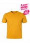 Round Neck Men's Oversized Solid Color Cotton Basic Tshirt - 2