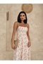 Strappy Floral Print Dress