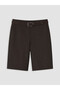 Nevavm Regular Fit Belted Men's Shorts with Difference - 5