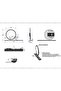 Milano Luxe Dune LED Mirror 55x55cm Flexible Bathroom Mirror Light - 3