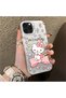 iPhone 12 Pro Max Compatible Hard Acrylic Back Silicone Edge Lens Protection Case - 2