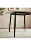 Elmont 4 seater Round Dining Table Ceramic Sturdy Dining Table Without Chairs| Modern Design Desk Furniture - 2