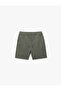 Bermuda Sports Shorts with Pockets and Tie Waist - 5