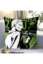 Japanese Anime Style Cushion Throw Pillow – Soft Square Decorative Pillow for Sofa & Bedroom 40 × 40 cm