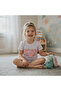 Children's Cotton Printed Lilac Color 2-Piece Set Cb1047 - 3