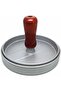 Ocy Shop Hamburger Pressi Aluminum 12 cm - Hamburger Making Press 1115731 - 3