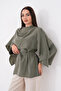Heavyweight Woven Tunic with Shoulder Capes and Hakim Collar - 8