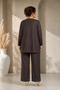 Women's Sports Buttoned Jacket(Li̇m) 2055-Brown - 3