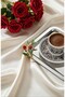 Elegante Noir, Bacche Rosso Kulp Patterned Chrome Presentation Promise Engagement Tray, 22X16Cm - 4