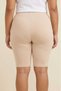 Women's Plus Size High Waist Short Leggings - Cotton Lycra Over-The-Knee Leggings (No Show) - 7