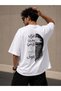 Palestinian Themed Arabic Text Oversized Unisex T-Shirt – Kufiyeli Minimal Streetwear Short Sleeve T-Shirt - 3