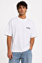 Unisex Women's Men's A.P.C Written Logo Front Printed Oversized Thick Fabric Relaxed Cut Cotton T-Shirt