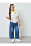 Girls Bow Print Straight Leg Jeans - 2