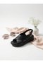 -Genuine Leather Women's Sandals - 5