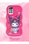 Redmi Note 11 Pro 4g Compatible Case Camera Protector Red Silicone Couple Phone Case Cartoon Pattern - 2