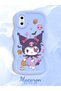 iPhone XS Compatible Case Camera Protector Blue Silicone Couple Phone Case Cartoon Pattern - 2