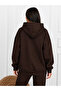 Women's Winter Oversize Hooded Sweatshirt - 2