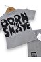 Summer Baby Boy Set with Writing on the Back and Printed Shorts, 6-9-12-18-24 Months - 3