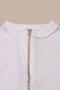 100% Cotton Breathable Baby Swaddle Sleeping Bag with Zipper 0-3 Months - 3
