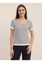 Youth Seamless Fitted Striped T-shirt - 5