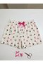Satin Ribbon Belt Detail Women's Shorts Pajama Bottoms