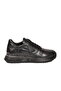 Black Genuine Leather Memory Sole Men's Casual Shoes Alfa 9107 m - 2