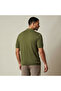 Men Short Sleeves Textured Polo T-shirt - 3