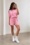 Azelia Lac Pink Top and Shorts Set