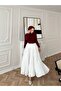 Crinkled Lined Skirt - 2