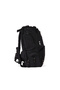 Adventure Black Travel Backpack with Laptop Compartment and Rain Cover - 4