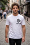 Faded Memory Rose Printed Oversize Unisex T-Shirt 100% Cotton White T-Shirt - 2