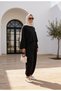 Pike Modal Shalwar Trousers Model Oversize Suit – Black - 4
