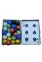 Strong And Durable Jackaroo Card Game For 4 People With 16 Marbles - 2