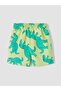 Nevavm Printed Boys' Swim Shorts with Difference in Color - 2